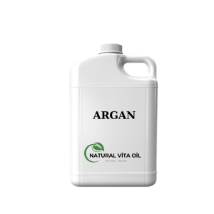 5 KG Argan Yağı (Gıda Uyumlu Bidon) – %100 Saf & Doğal | Natural Vita Oil